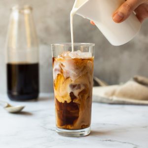 Iced coffee قهوة مثلجة